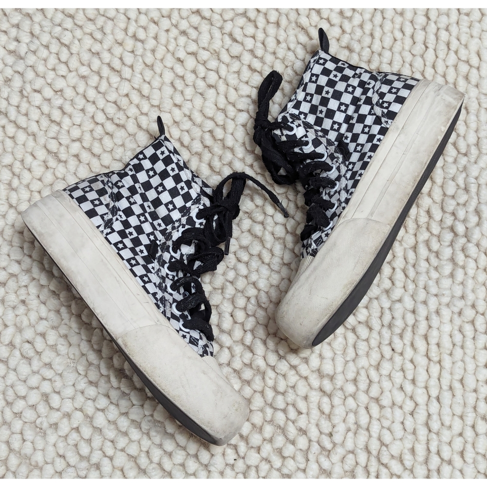 ZARA KIDS Printed High Top Sneakers Girl's Size 1